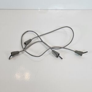 Hey Dude Gray Braided Cable Shoelaces